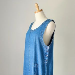 Denim Maxi Dress